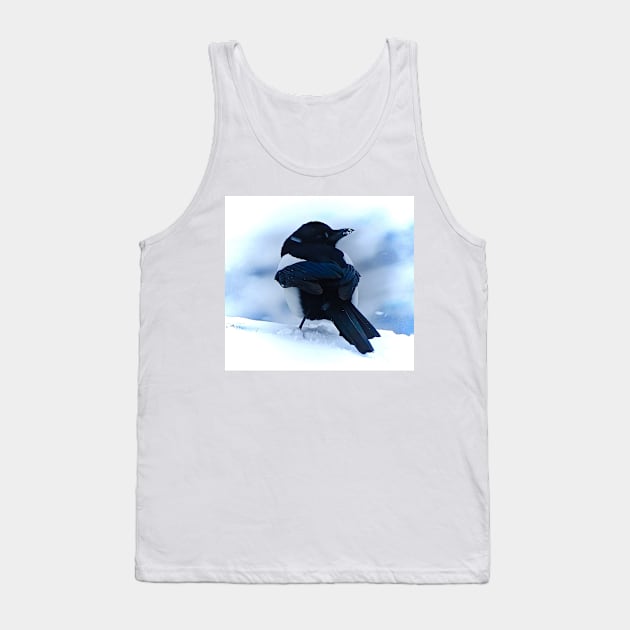 SNOWY BEAKS IN THE PEAKS Tank Top by dumbodancer